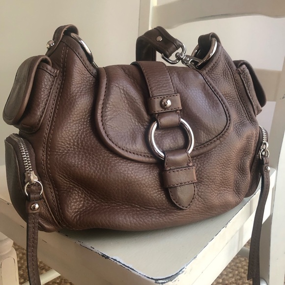 Y2K Banana Republic 100% Black Suede Shoulder Bag